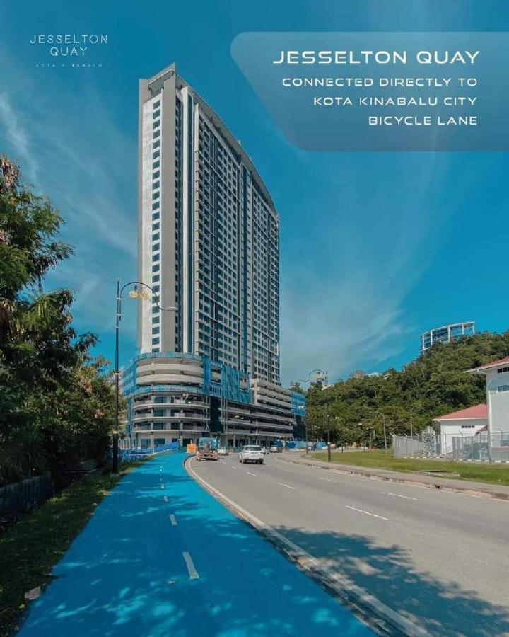 Seaside Lavender Suite Jesselton Quay Citypads Kota Kinabalu Exterior foto
